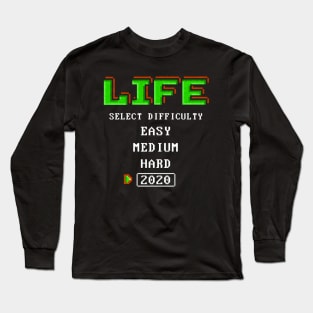 Select Difficulty 2020 Long Sleeve T-Shirt